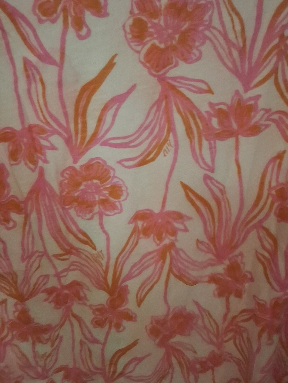 Lilly Pulitzer Etta Lovely Long Stems Top - Picture 7 of 8